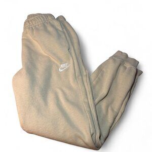 Nike cream joggers